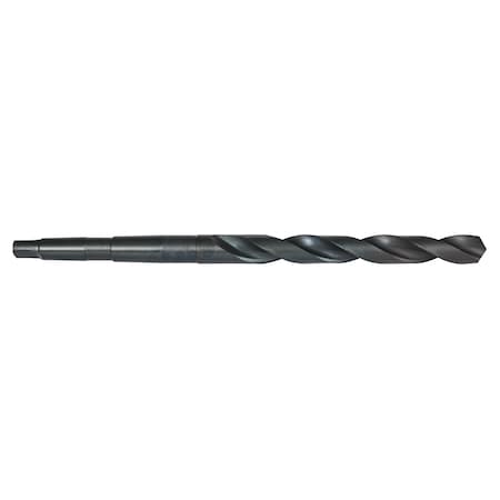 Precision Twist Drill HSS Steam Oxide 118° Taper Shank Drill Jobber ANSI 29/32 inch 023058